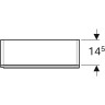Шкаф-пенал GEBERIT ACANTO 500.637.JK.2 45 см