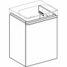 Тумба для комплекта GEBERIT SMYLE SQUARE 500.363.00.1 49 см белый глянец